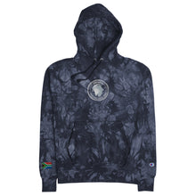 Load image into Gallery viewer, Kwalata Safaris Large Logo Unisex Champion tie-dye hoodie