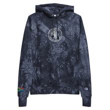 Load image into Gallery viewer, Kwalata Safaris Large Logo Unisex Champion tie-dye hoodie